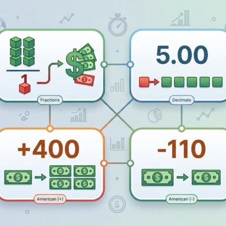 أنواع الاحتمالات: شرح الاحتمالات الأمريكية والعشرية والكسورية