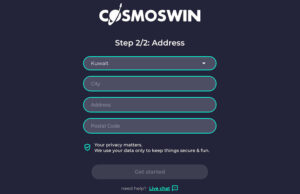 personal details page